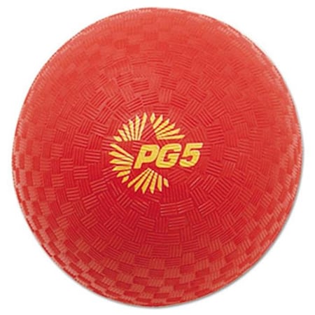 Champion Sports Champion Sport PG5RD Playground Ball; 5" Diameter; Red PG5RD